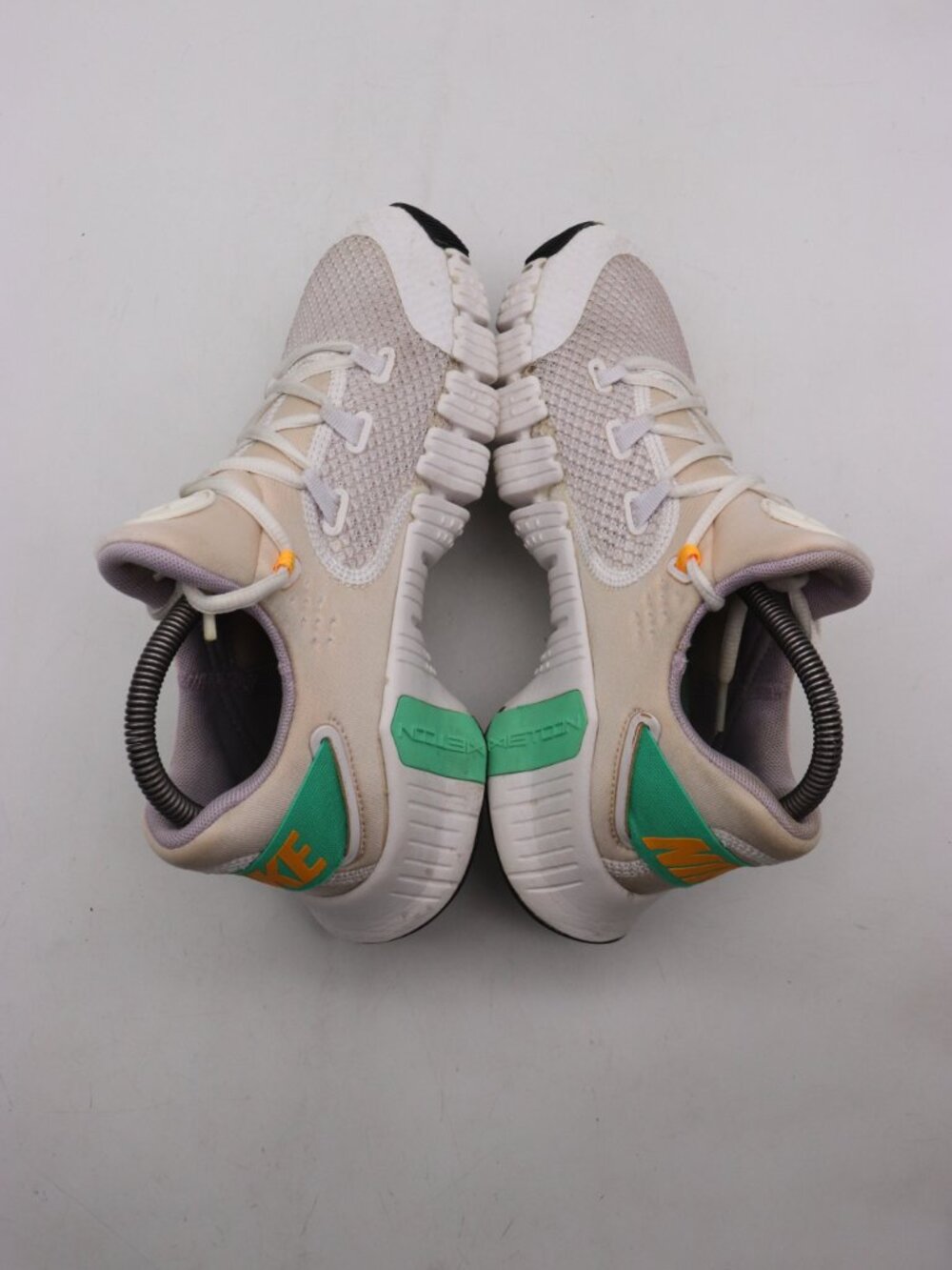 Nike Free Metcon 4 Women's 8 Running Athletic White Green Glow Sneaker CZ0596-13 - Picture 6 of 10